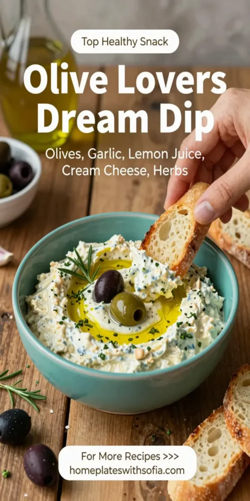 Olive Lovers Dream Dip