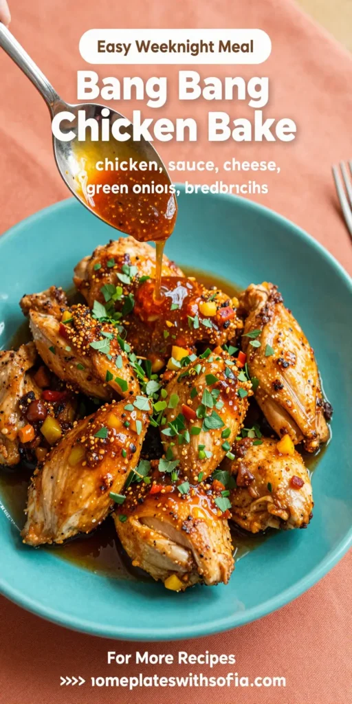 Bang Bang Chicken Bake