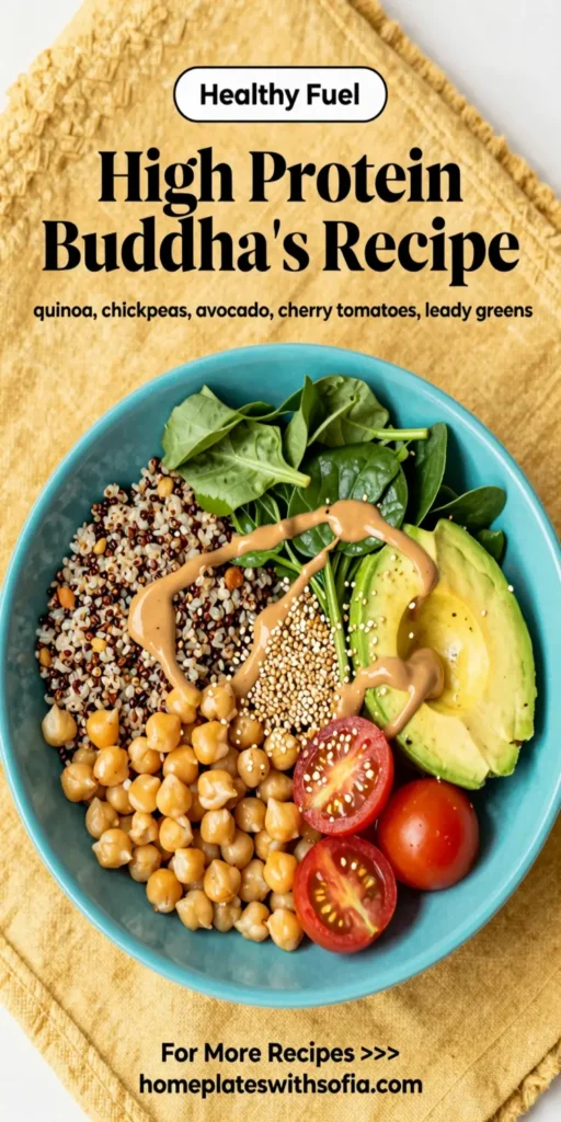 High Protein Buddha Bowl Recipe