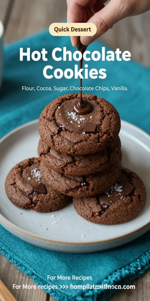 Hot Chocolate Cookies
