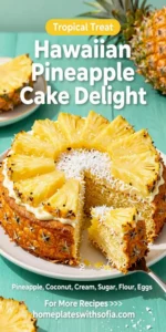 Hawaiian Pineapple Cake Delight