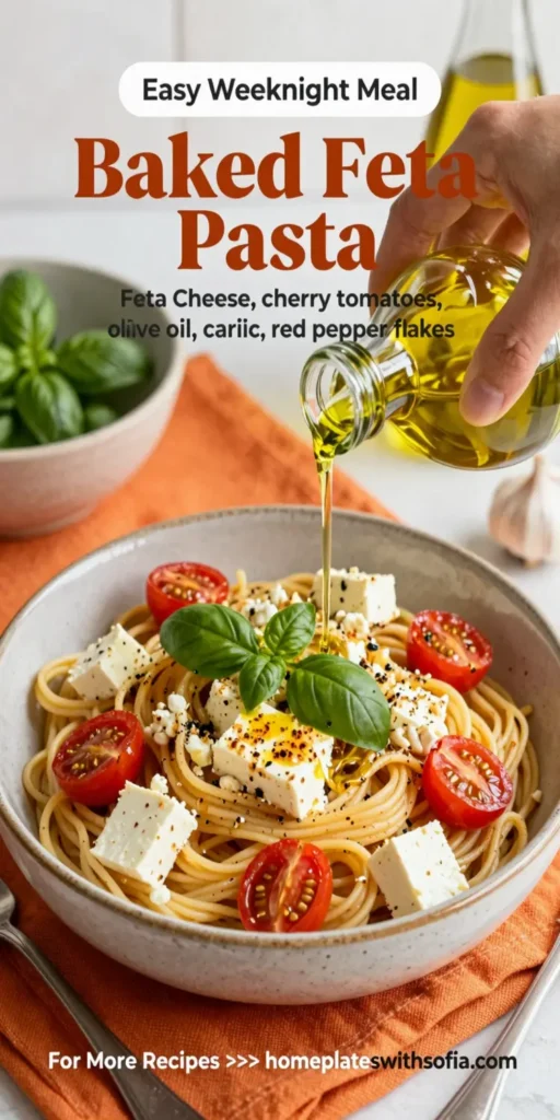 Baked Feta Pasta