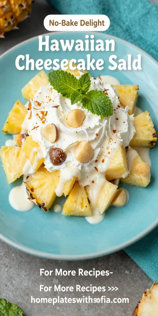 Hawaiian Cheesecake Salad