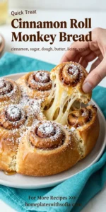 Cinnamon Roll Monkey Bread