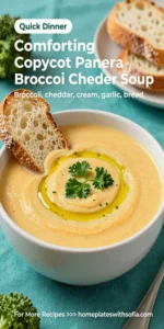 Comforting Copycat Panera Broccoli Cheddar Soup