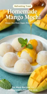 Homemade Mango Mochi
