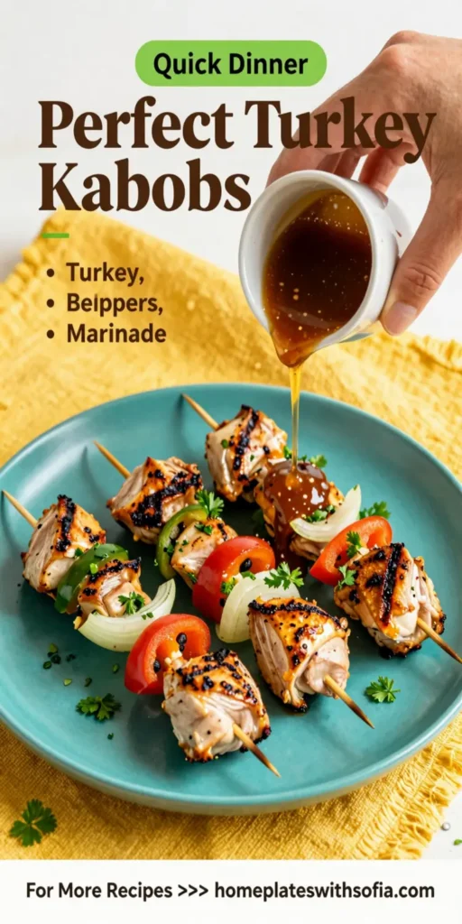 Perfect Turkey Kabobs