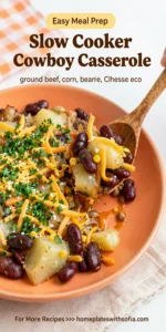 Slow Cooker Cowboy Casserole