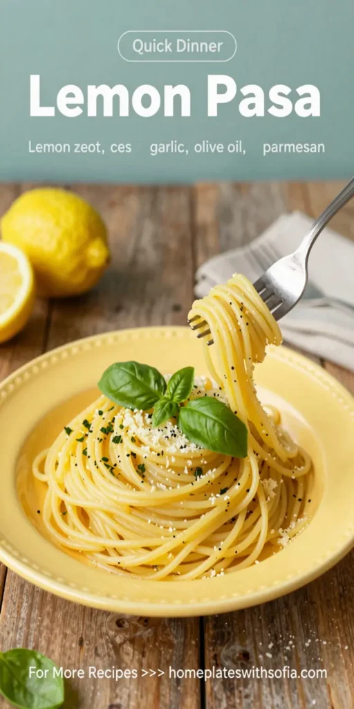 Lemon Pasta