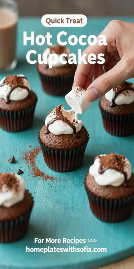 Hot Cocoa Cupcakes