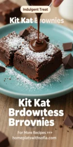 Kit Kat Brownies