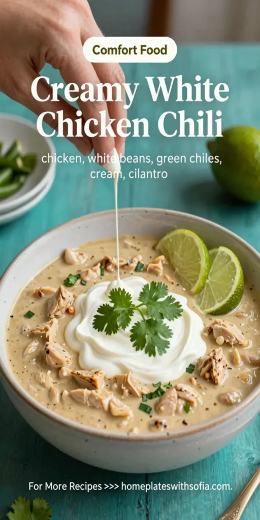 Creamy White Chicken Chili