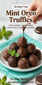 Mint Oreo Truffles