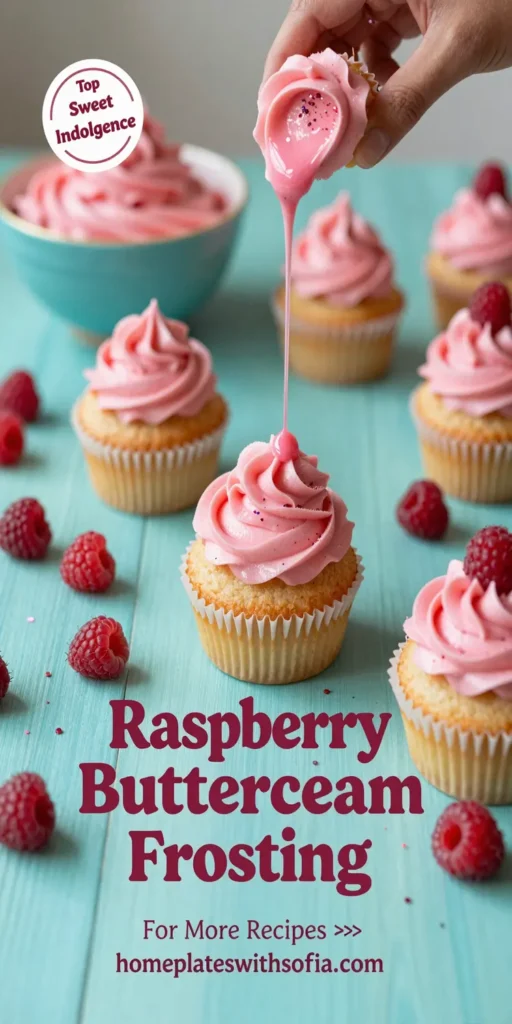 Raspberry Buttercream Frosting