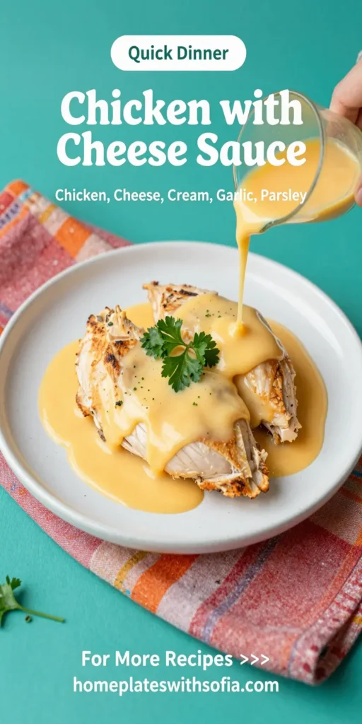 Chicken with Cheese Sauce