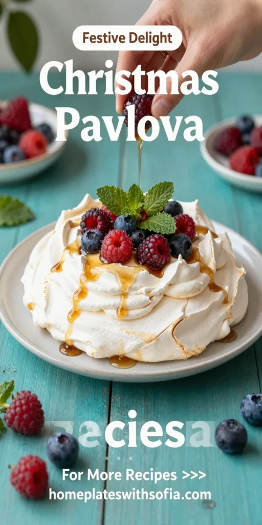 Christmas Pavlova