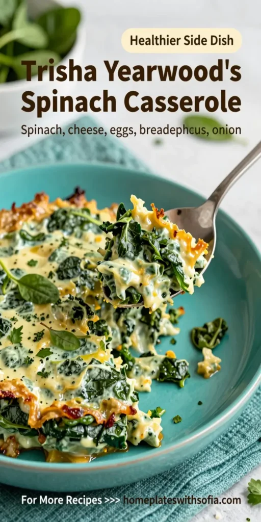 Trisha Yearwood's Spinach Casserole