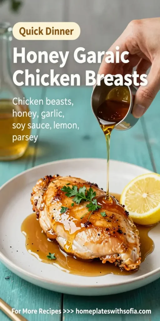 Honey Garlic Chicken Breasts