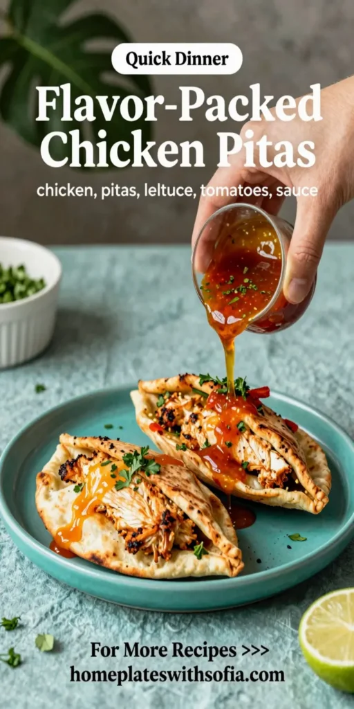 Flavor-Packed Chicken Pitas