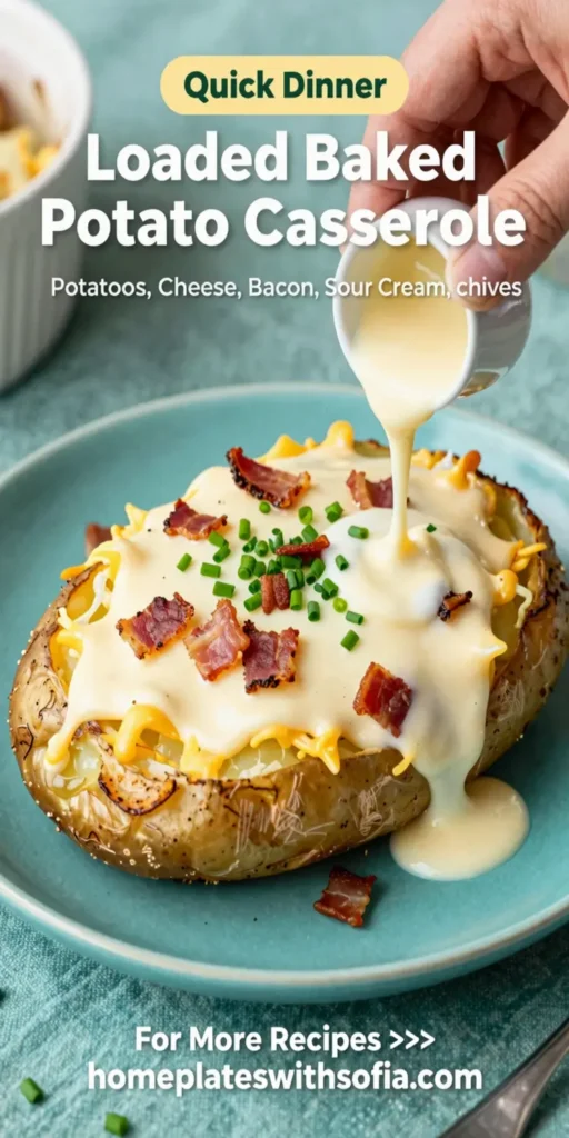 Loaded Baked Potato Casserole
