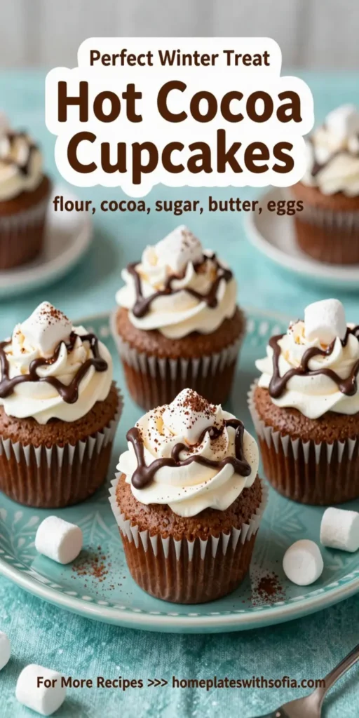Hot Cocoa Cupcakes