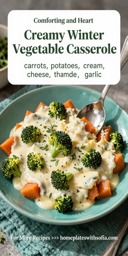 Creamy Winter Vegetable Casserole