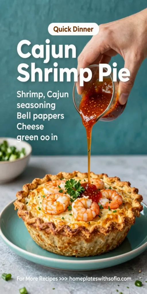 Cajun Shrimp Pie