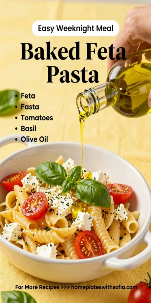 Baked Feta Pasta