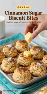 Cinnamon Sugar Biscuit Bites