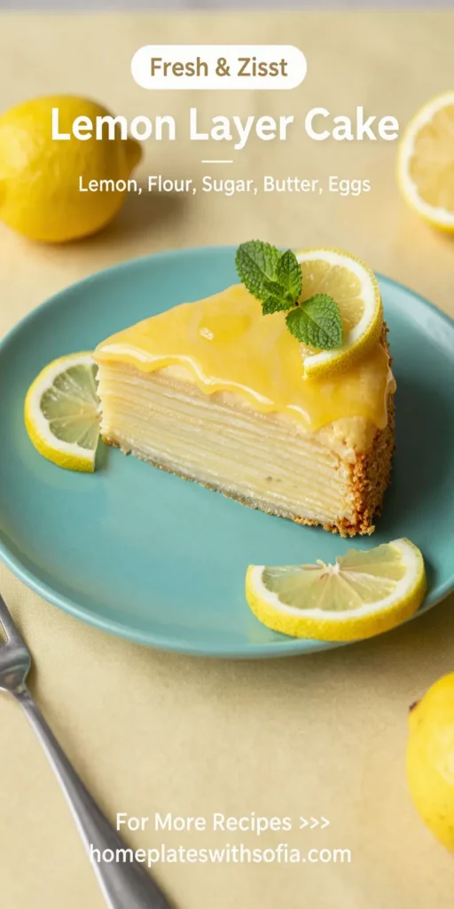 Lemon Layer Cake