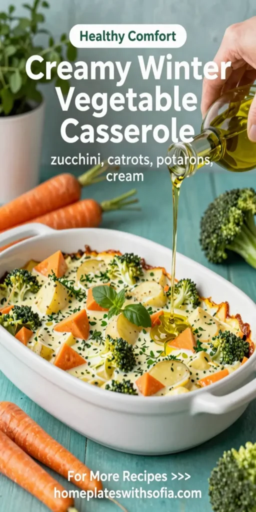 Creamy Winter Vegetable Casserole