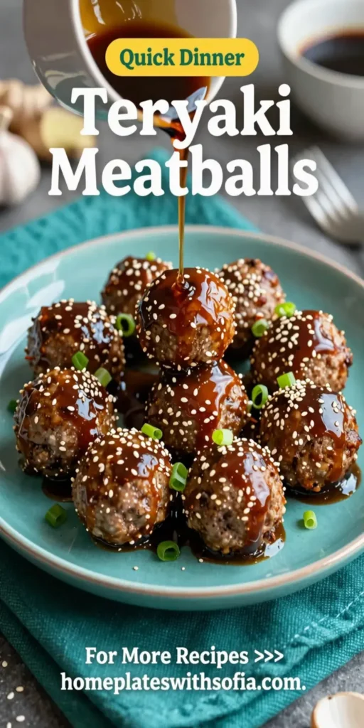 Teriyaki Meatballs