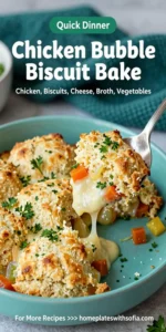 Chicken Bubble Biscuit Bake