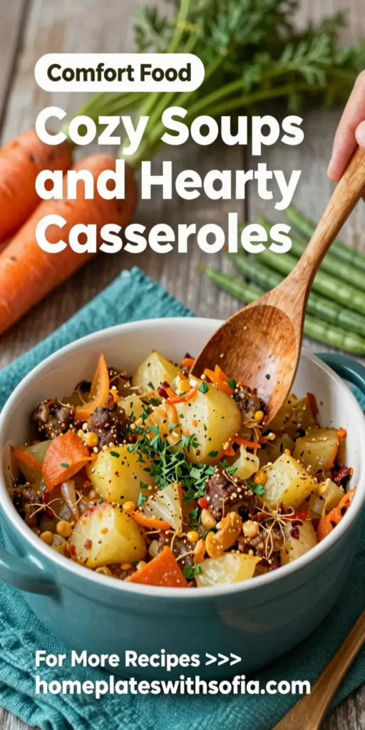 Cozy Soups and Hearty Casseroles