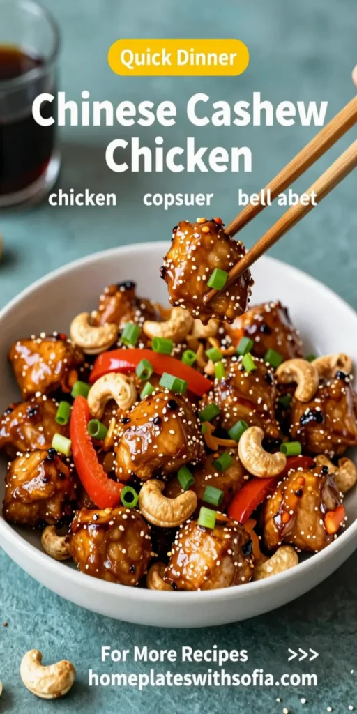 Chinese Cashew Chicken