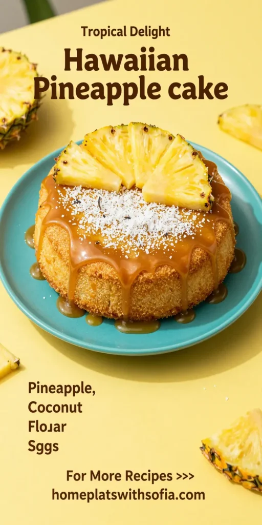 Hawaiian Pineapple Cake