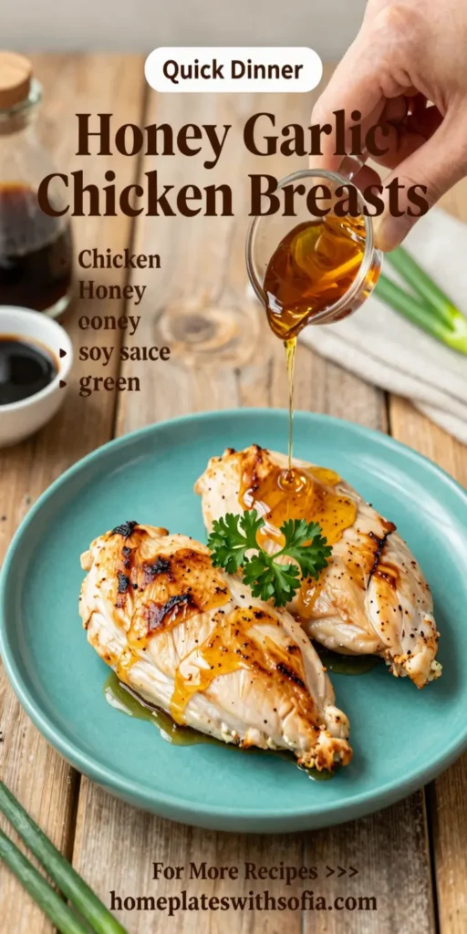 Honey Garlic Chicken Breasts