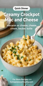 Creamy Crockpot Mac and Cheese