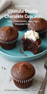 Ultimate Double Chocolate Cupcakes