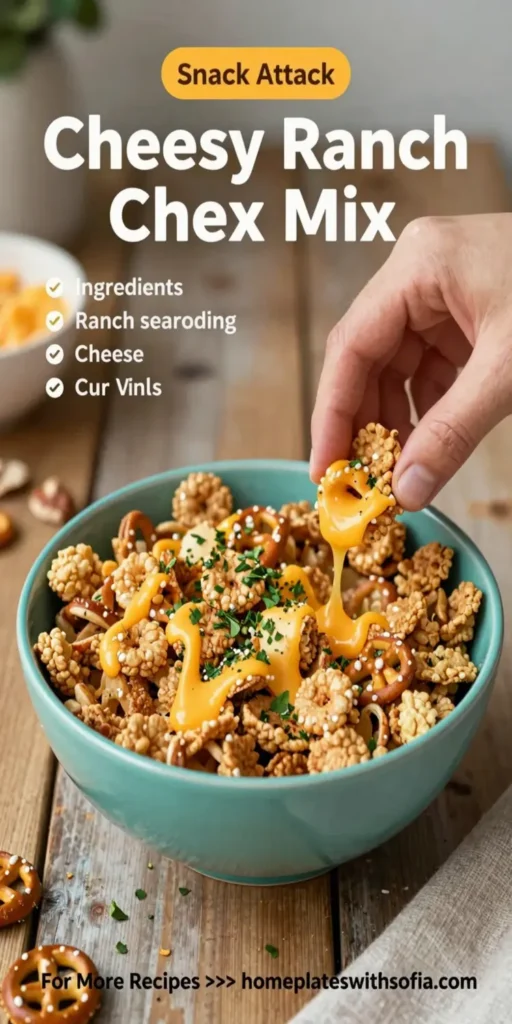 Cheesy Ranch Chex Mix