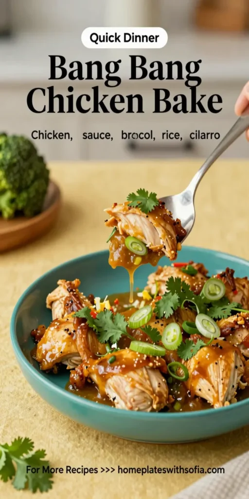 Bang Bang Chicken Bake