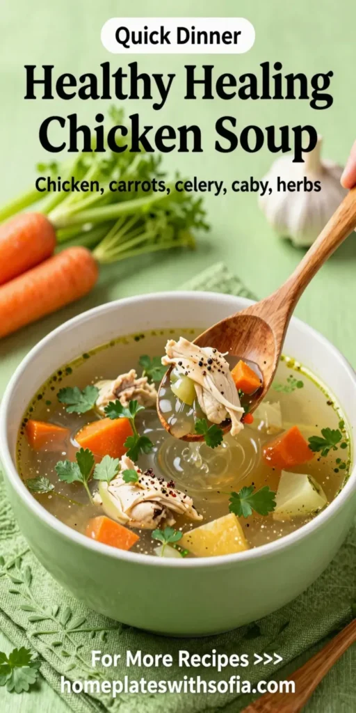 Healthy Healing Chicken Soup