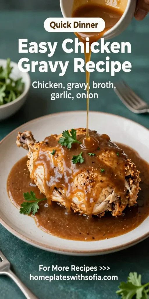 Easy Chicken Gravy Recipe