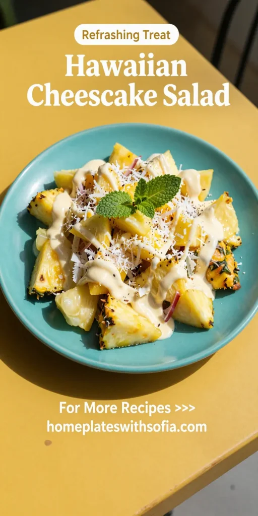 Hawaiian Cheesecake Salad