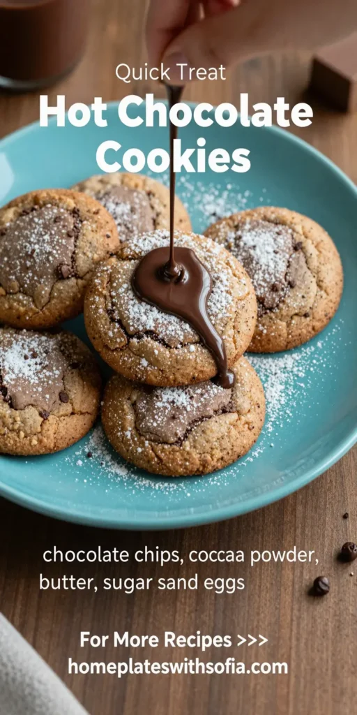 Hot Chocolate Cookies