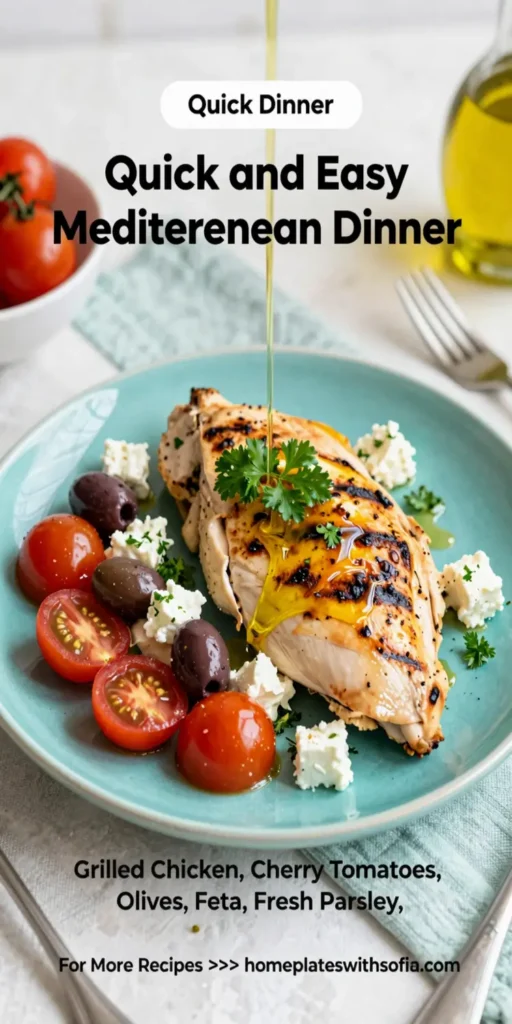 Quick and Easy Mediterranean Dinner