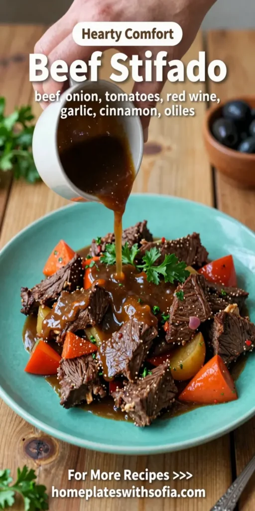Beef Stifado