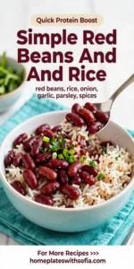 Simple Red Beans And Rice