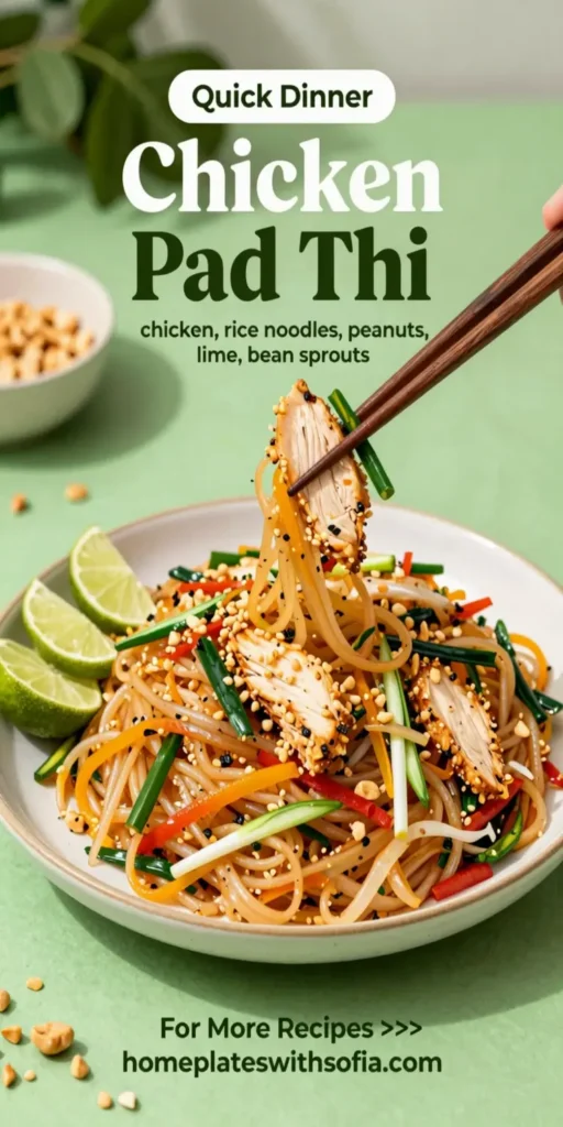 Chicken Pad Thai