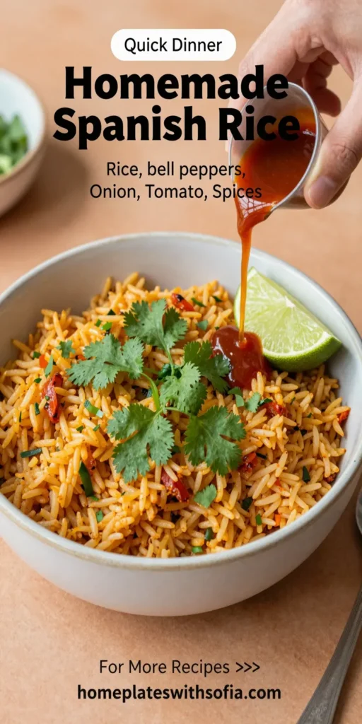 Homemade Spanish Rice